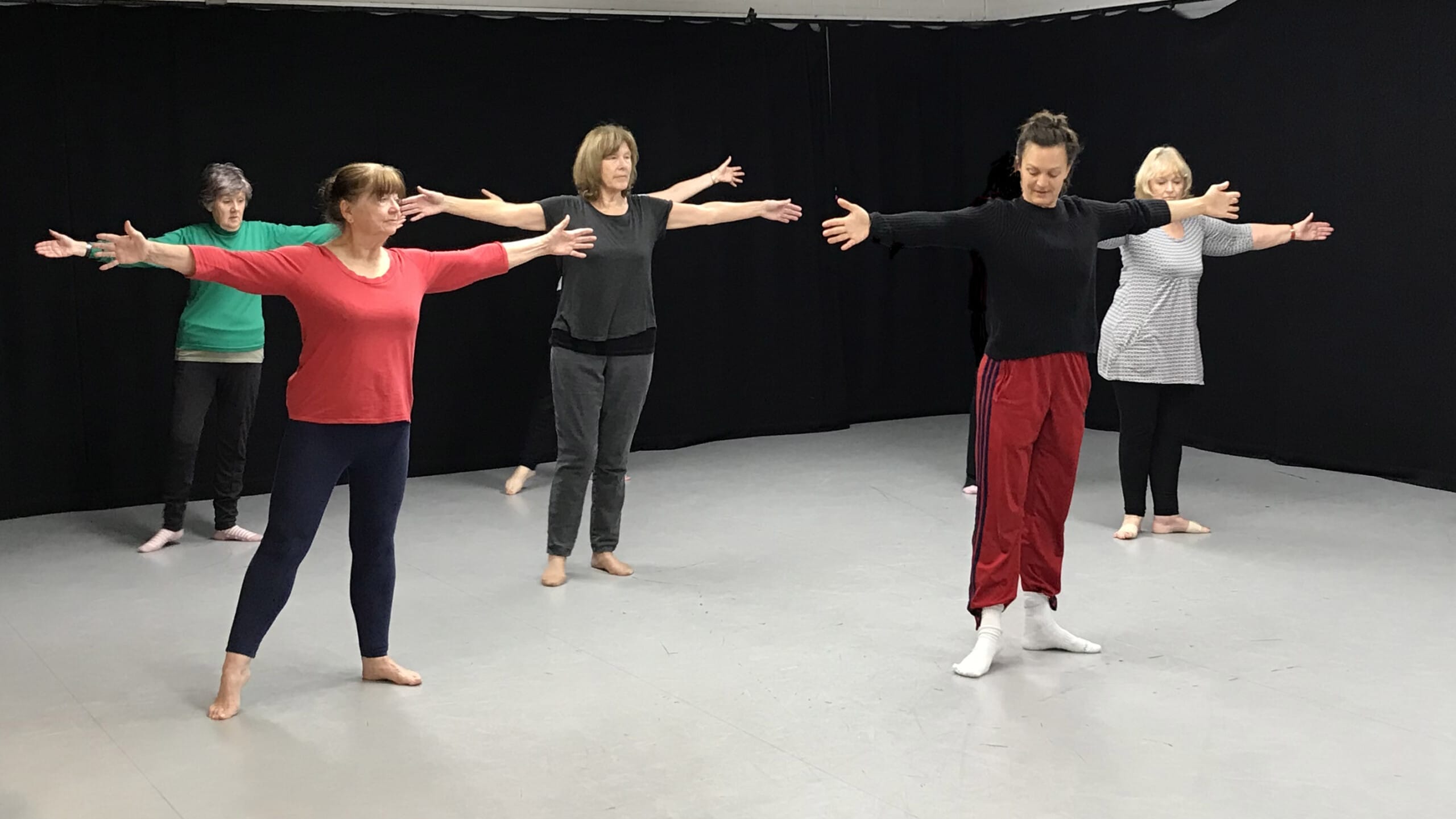 Woman Dancing in a room