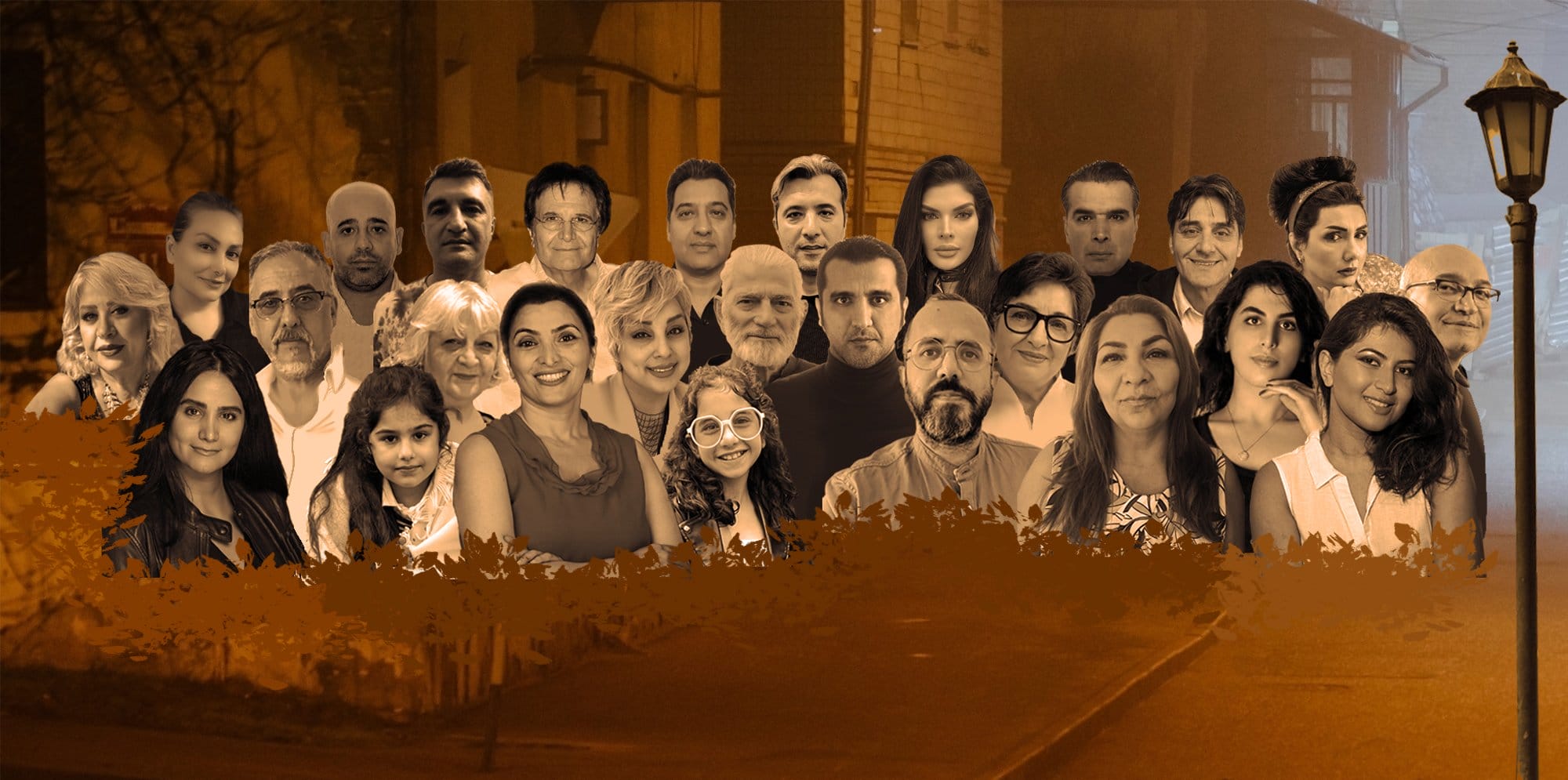 Picture showing lots of faces