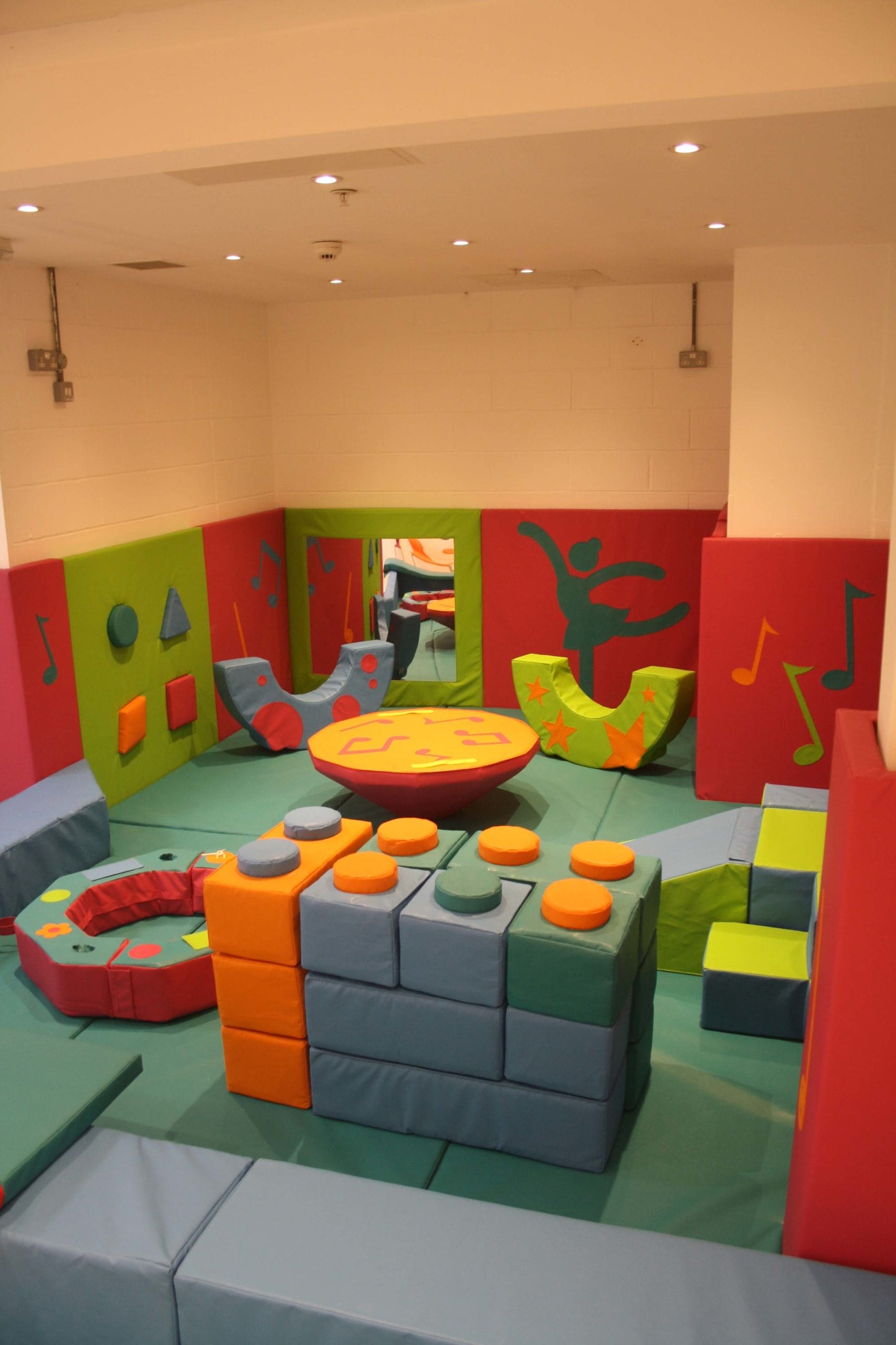 artsdepot's soft play area, playdepot. Full of foam blocks and soft walls