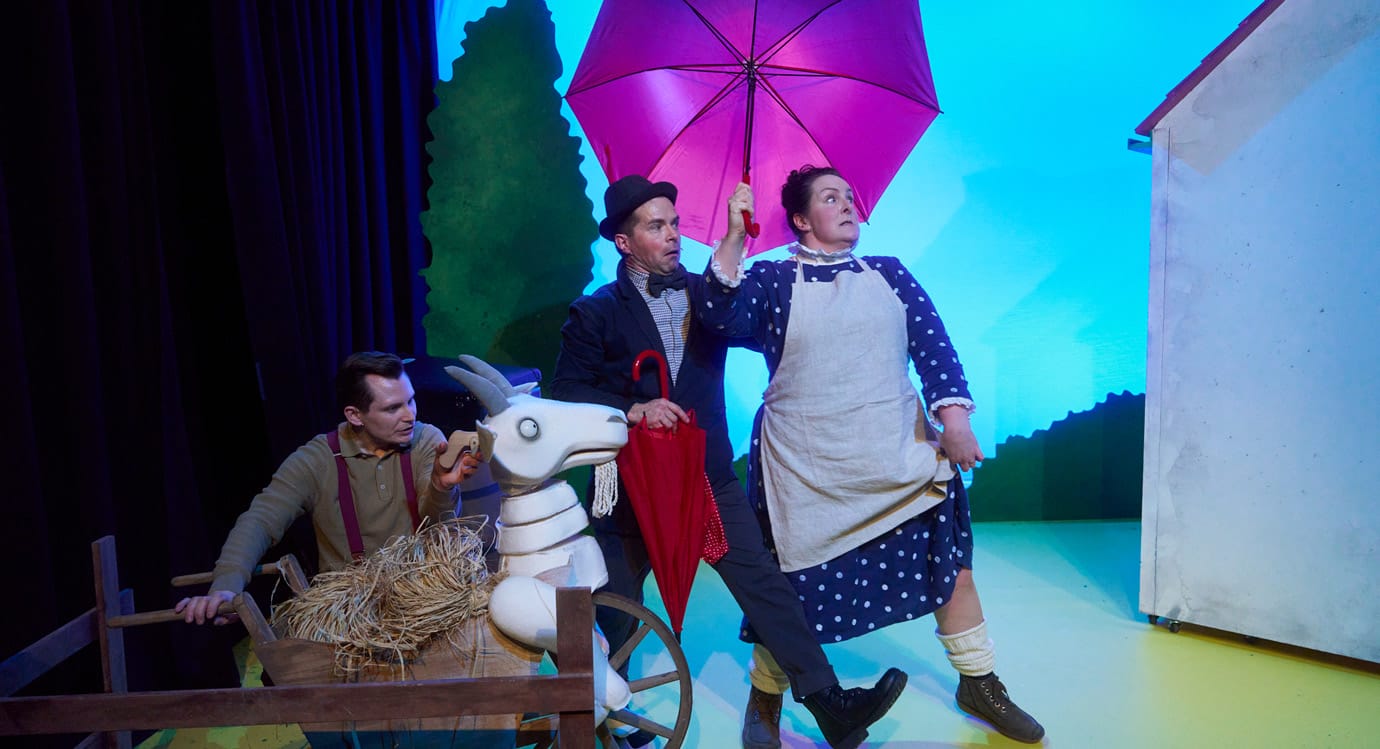 A production shot from