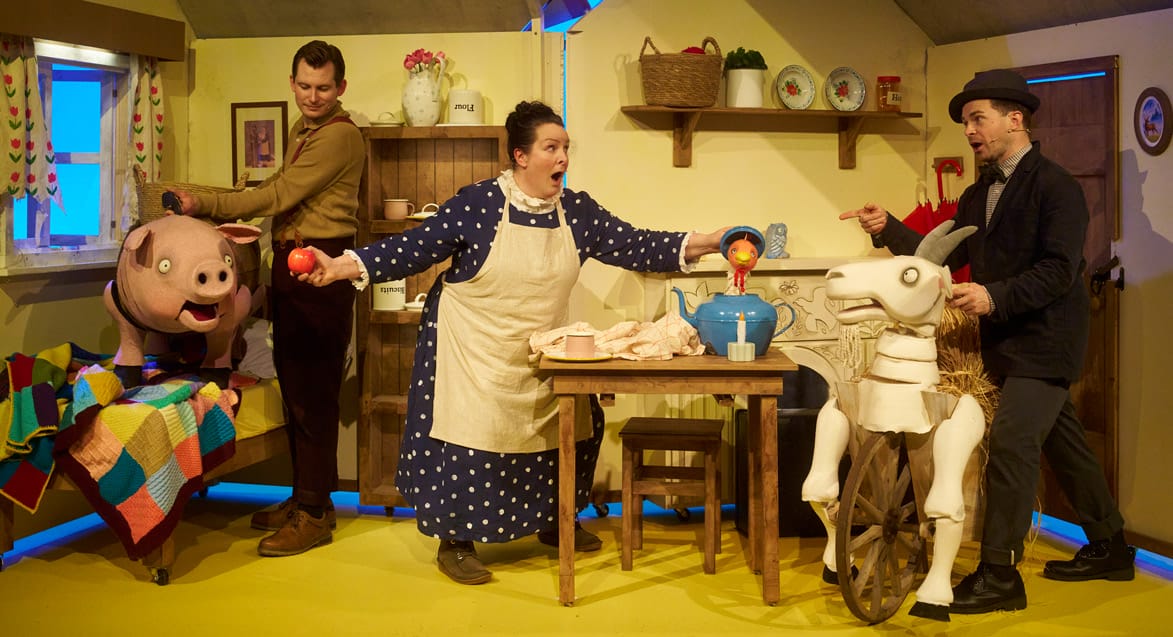 A production shot from
